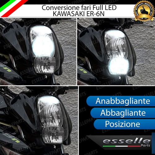 Conversione faro led - led, kawasaki