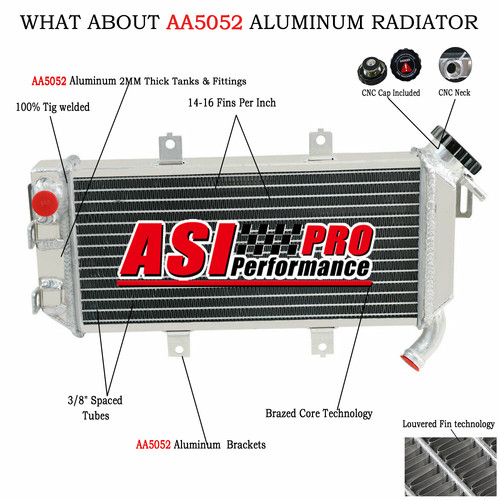 Rangées aluminium radiateur - aluminium,